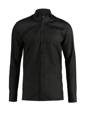 Super non-iron business shirt slim fit, black