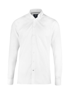 Super non-iron business shirt slim fit, white