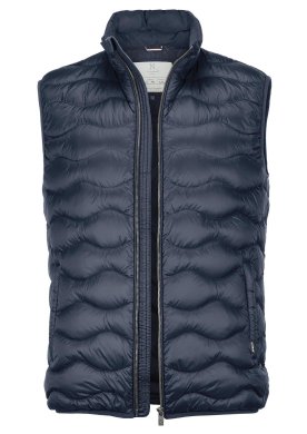 Versatile down gilet, navy