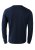 Elegant round neck, navy