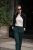 Woman fashionable trainer, black