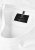 The pique tee, white