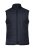 Horizontal quilted gilet, navy