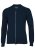 Luxurious merino blend cardigan, navy