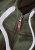 Woman stylish hooded sweat, olive