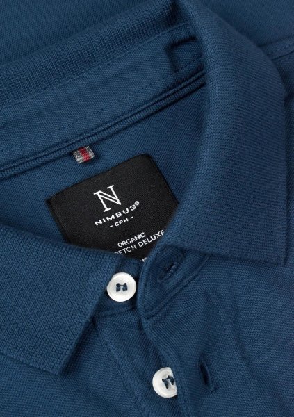 Zoom bild av Stretch deluxe polo, indigo