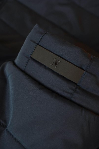 Zoom bild av Horizontal quilted gilet, navy